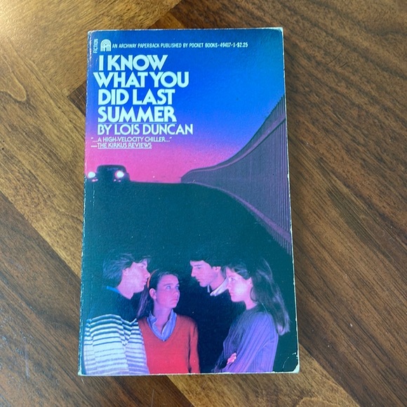 VINTAGE YA FICTION BOOK I KNOW WHAT YOU DID LAST SUMMER - LOIS DUNCAN PAPERBACK - Picture 1 of 5